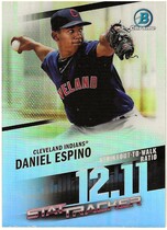 2020 Bowman Chrome Stat Tracker #ST-15 Daniel Espino
