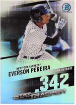 2020 Bowman Chrome Stat Tracker #ST-19 Everson Pereira