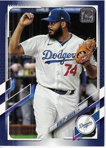2021 Topps Royal Blue (Walmart) Series 2 #347 Kenley Jansen