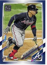 2021 Topps Royal Blue (Walmart) Series 2 #390 William Contreras