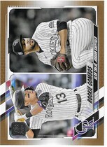 2021 Topps Update Gold #US16 Alan Trejo|Jordan Sheffield
