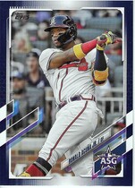 2021 Topps Update MLB All-Stars Blue #ASG-2 Ronald Acuna Jr.