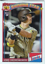 2021 Topps Archives 1991 Topps Bazooka Shining Stars #91BZ-13 Jake Cronenworth