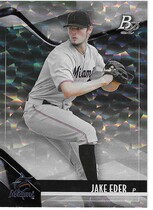 2021 Bowman Platinum Top Prospects Ice Foil #TOP-29 Jake Eder