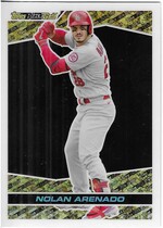 2021 Topps Chrome Update Topps Black Gold #BGC-27 Nolan Arenado