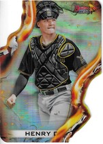 2021 Bowman Best Heatwave Die-Cut #HW-3 Henry Davis