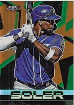 2021 Topps Fire Orange #157 Jorge Soler