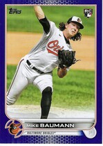 2022 Topps Royal Blue Series 2 #502 Mike Baumann