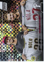 2022 Stadium Club Chrome Xfractor #284 Aaron Nola