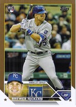 2023 Topps Update Gold #US37 Brewer Hicklen