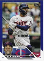 2023 Topps Royal Blue Series 2 #357 Nick Gordon