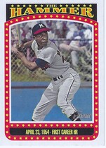 2023 Topps Heritage High Number The Hammer #TH-2 Hank Aaron