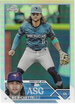 2023 Topps Chrome Update 2023 All-Star Game #ASGC-16 Bo Bichette