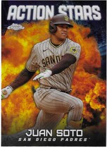 2023 Topps Chrome Update Action Stars #ASC-19 Juan Soto
