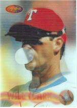 1994 Pinnacle Sportflics Rookie/Traded #1 Will Clark