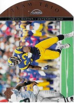 1996 Upper Deck Team Trio #TT24 Kevin Carter