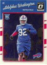 2016 Donruss Optic #102 Adolphus Washington