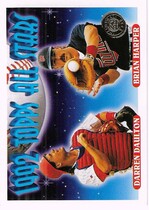 1993 Topps Inaugural Rockies #408 Brian Harper|Darren Daulton
