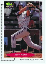 1991 Classic Classic/Best #108 Jeff Kent