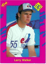 1990 Classic Series II #T16 Larry Walker