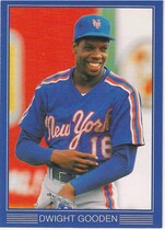 1988 Blue & White Series 1 #10 Dwight Gooden