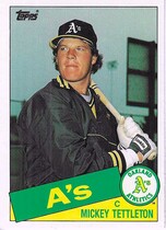 1985 Topps Traded #120 Mickey Tettleton
