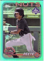 2024 Topps Pro Debut Aqua Foil #PD-107 Tai Peete