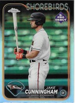 2024 Topps Pro Debut Chrome #PDC-14 Jake Cunningham