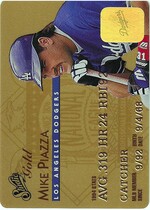 1995 Studio Gold Series #4 Mike Piazza