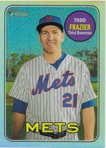 2018 Topps Heritage High Number Chrome Refractor #THC-718 Todd Frazier