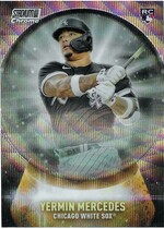 2021 Stadium Club Chrome Crystal Ball #CB-24 Yermin Mercedes