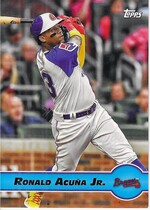 2022 Topps UK Edition 1997-98 Merlin Premier Gold Redux #PG-18 Ronald Acuna Jr.