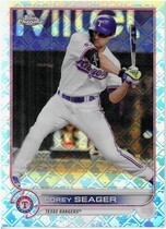 2022 Topps Chrome Logofractor Edition #40 Corey Seager