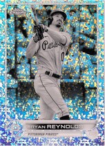 2022 Topps Chrome Black & White Mini Diamond Refractor #155 Bryan Reynolds
