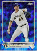 2022 Topps Chrome Update Sapphire #US61 Brad Boxberger