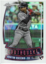 2023 Topps Chrome Update Youthquake #YQ-98 Brayan Rocchio