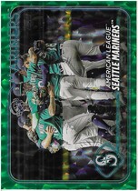 2024 Topps Green Crackle Foil #241 Seattle Mariners