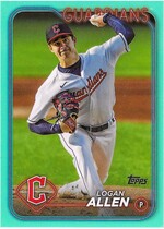 2024 Topps Aqua #339 Logan Allen