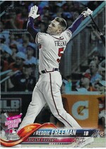 2018 Topps Update Rainbow Foil #US168 Freddie Freeman
