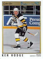 1991 O-Pee-Chee OPC Premier #41 Ken Hodge