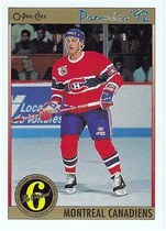 1991 O-Pee-Chee OPC Premier #188 Original Six-Montrl