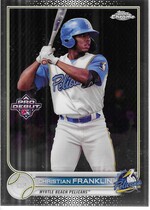 2022 Topps Pro Debut Chrome #PDC-144 Christian Franklin