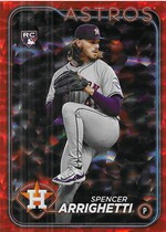 2024 Topps Update Orange Foil #US52 Spencer Arrighetti