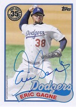 2024 Topps Update 1989 Topps Autos #89BA2EGA Eric Gagne