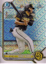 2022 Bowman Chrome Mega Box (Mojo Refractor) #BCP-108 James Wood