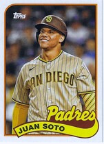 2023 Topps Archives 1989 Topps Doubleheaders #89DH-14 Fernando Tatis Jr.|Juan Soto