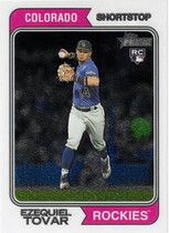 2023 Topps Heritage Chrome #317 Ezequiel Tovar