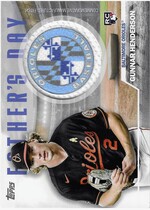 2023 Topps Fathers Day Commemorative Team Patch #FD-GH Gunnar Henderson