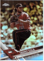 2017 Topps Chrome Sepia Refractor #136 Gerrit Cole