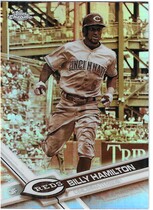 2017 Topps Chrome Sepia Refractor #144 Billy Hamilton